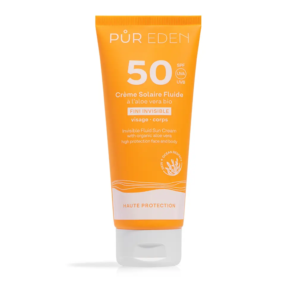 Crème Solaire Fluide Invisible SPF 50 Visage et Corps