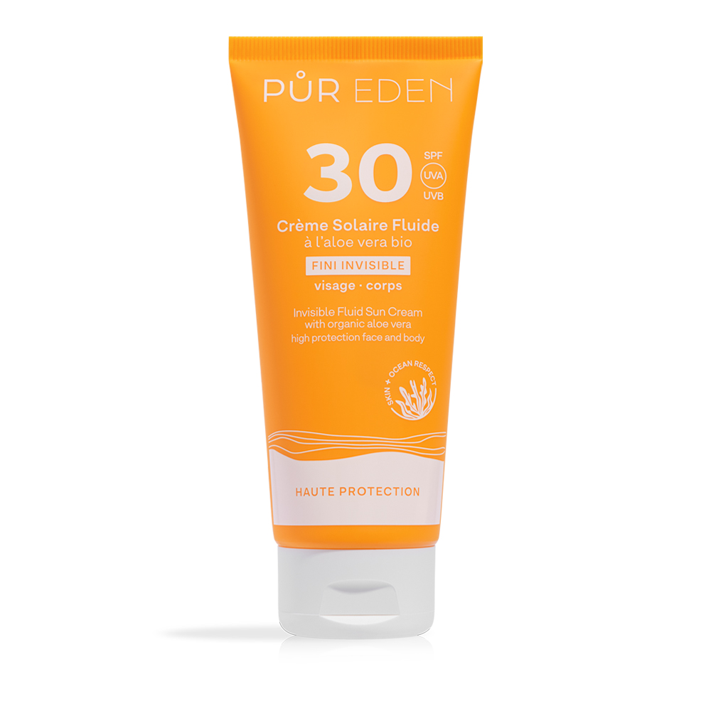 Crème Solaire Fluide Invisible SPF 30 Visage et Corps