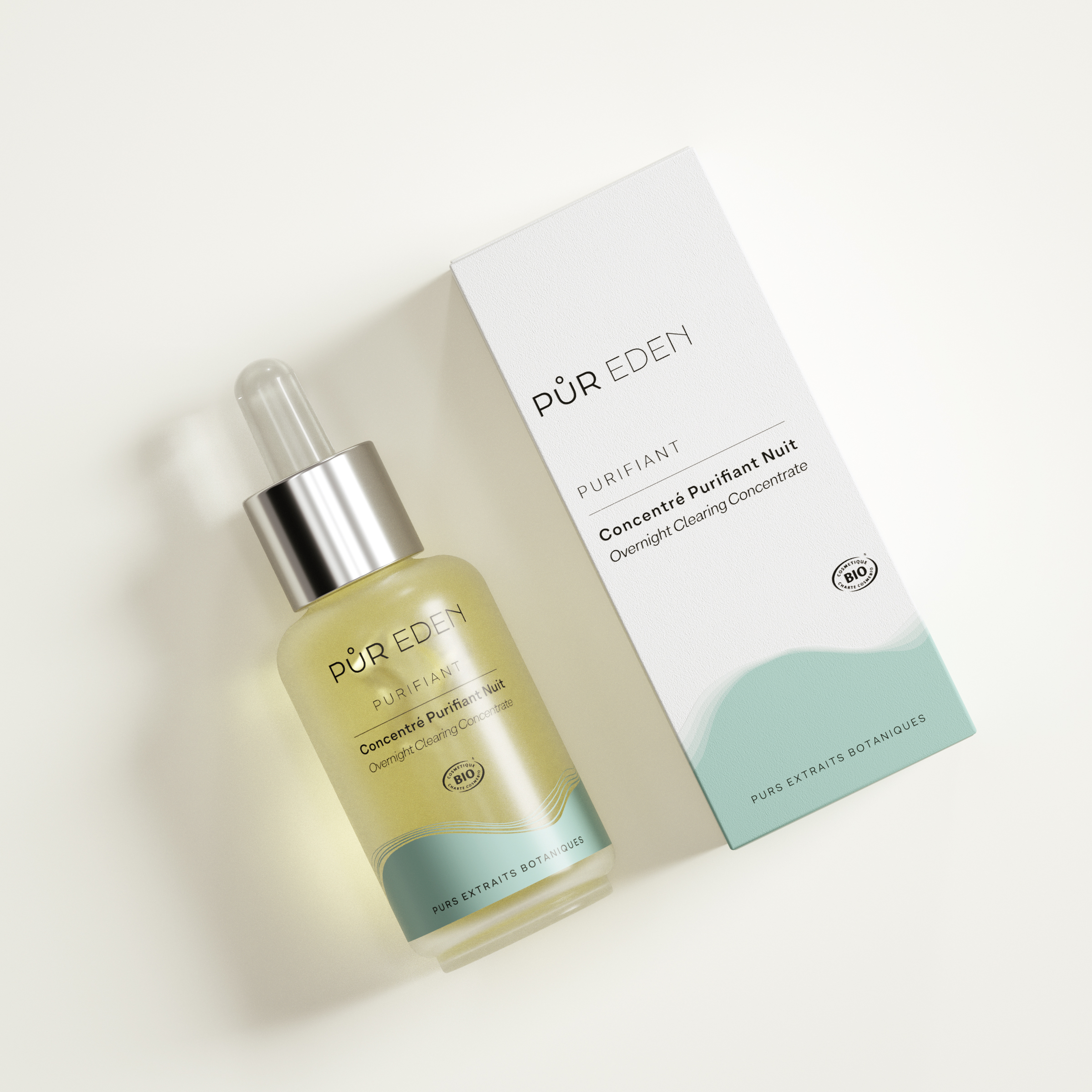 PUR EDEN – CONCENTRE PURIFIANT NUIT FLACON+ETUI