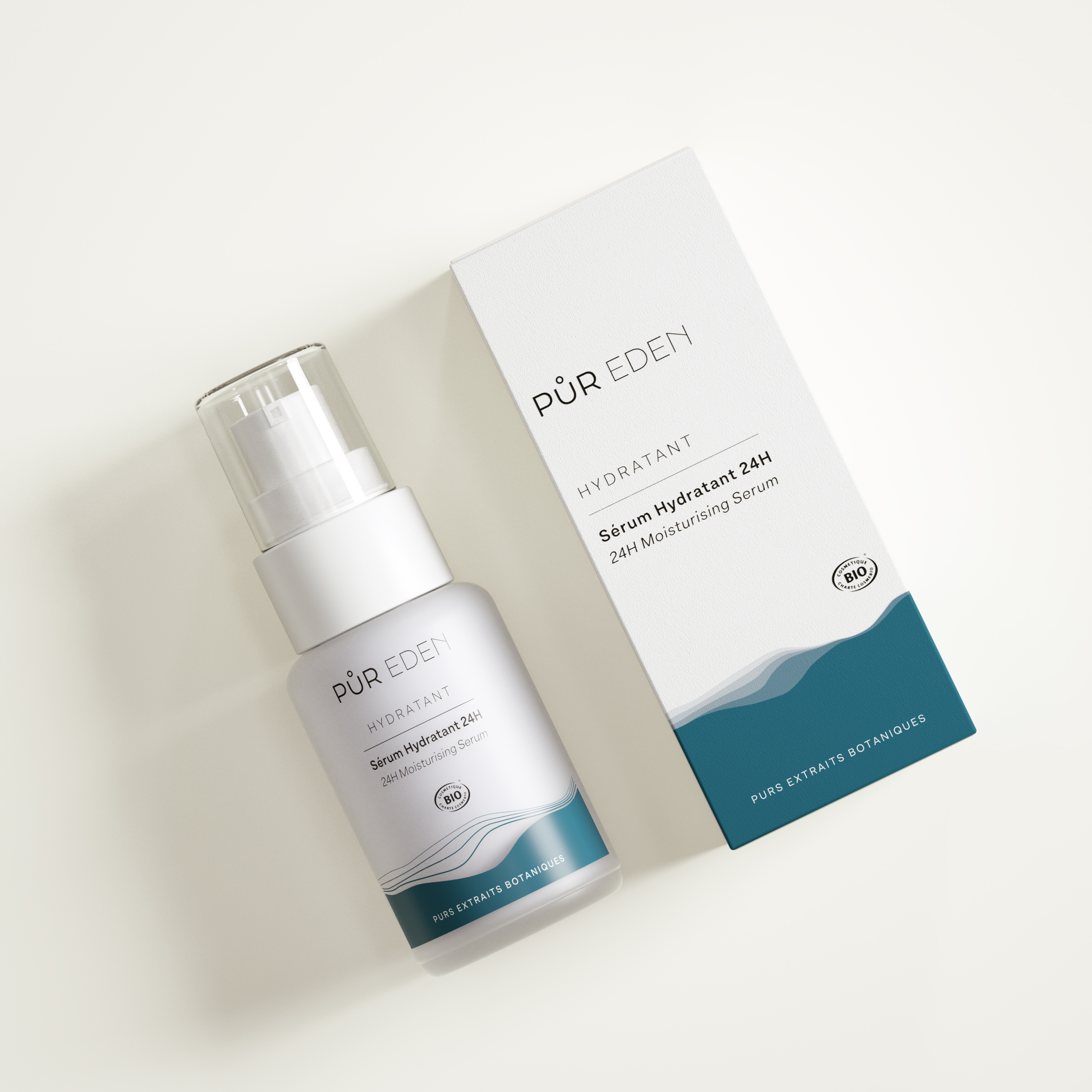 PUR EDEN – SERUM HYDRATANT 24H FLACON+ETUI