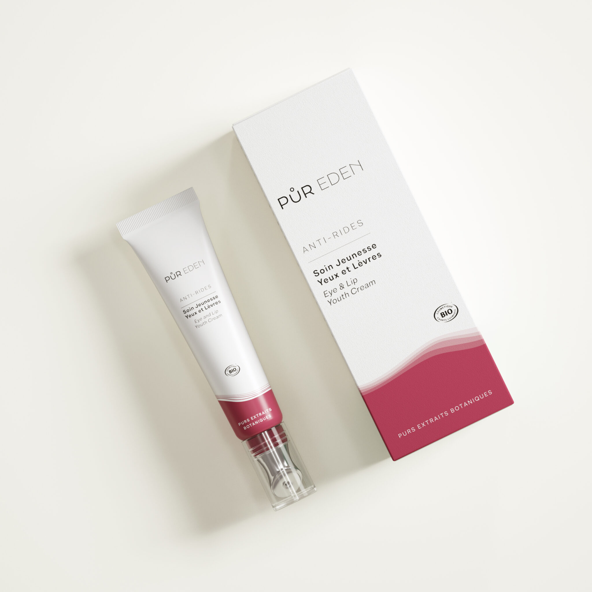 PUR EDEN – SOIN JEUNESSE YEUX ET LEVRES TUBE+ETUI