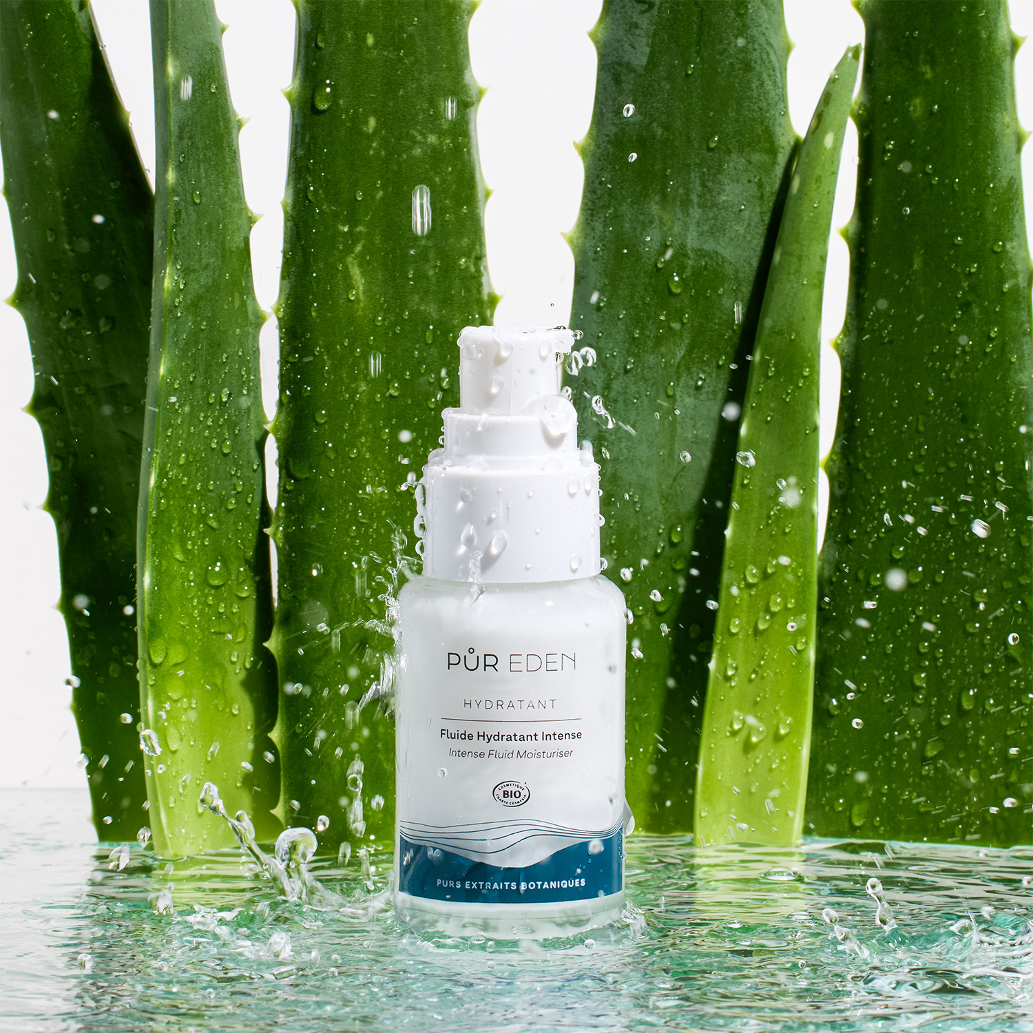 Aloe vera fluide hydratant pur eden