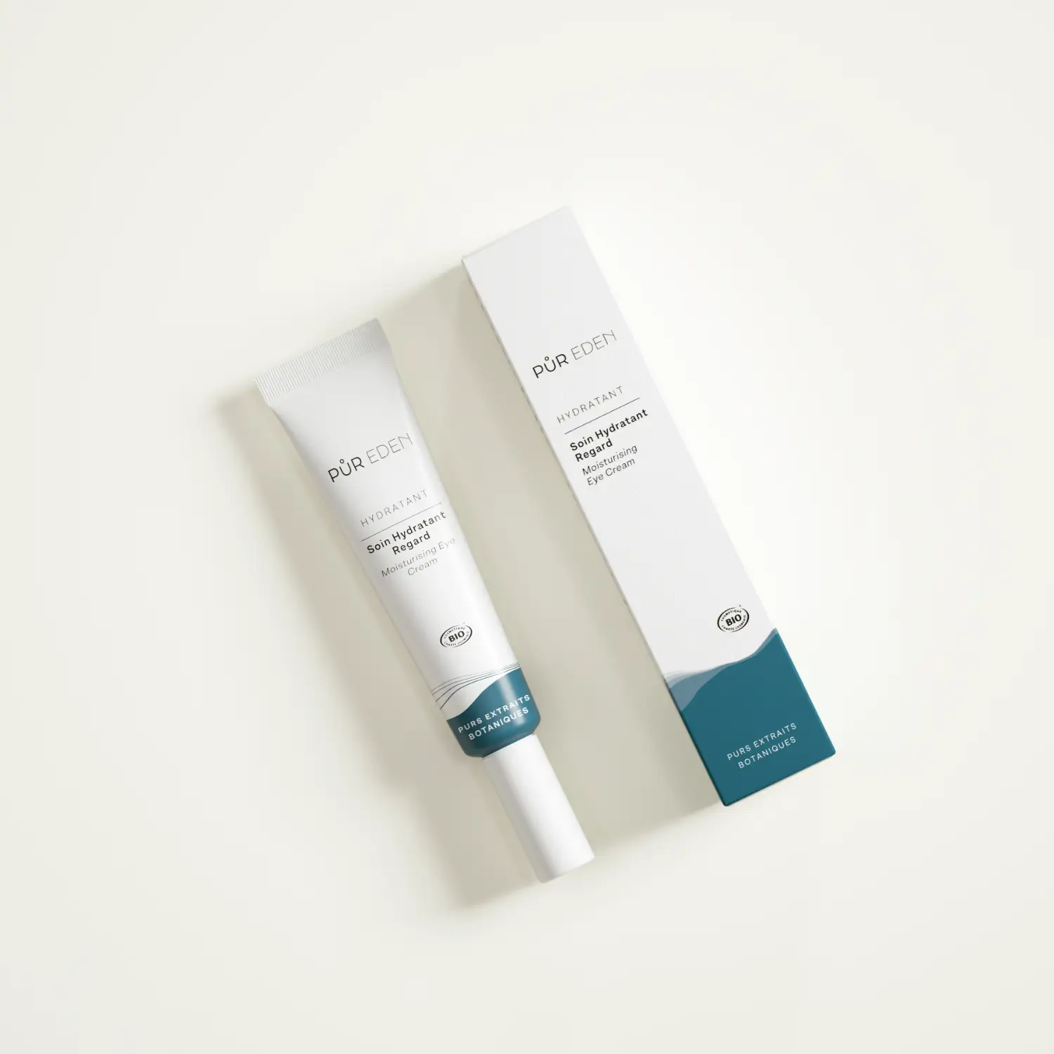 Soin Hydratant Regard PUR EDEN avec tube et étui carton